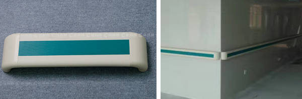 【浙江PVC醫(yī)用扶手】既可起到防撞手扶的作用又美觀漂亮