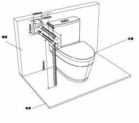 無障礙衛(wèi)生間馬桶邊的扶手