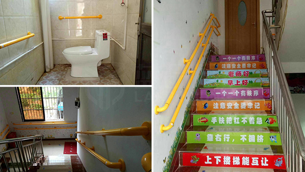 廣東河源殘疾人幼兒園無(wú)障礙扶手/用心打造每一件產(chǎn)品【藍(lán)品盾】